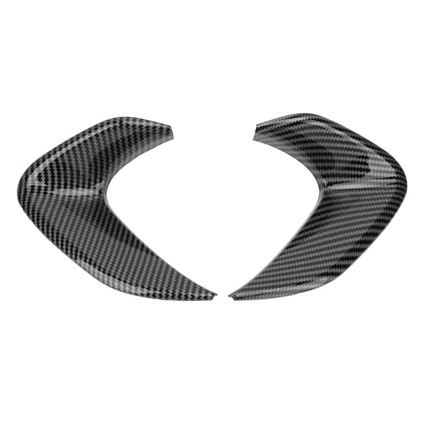 2 stk Innvendig Dørhåndtak Panel Trim Karbonfiber Look Erstatning for Yaris Cross 2020 2021