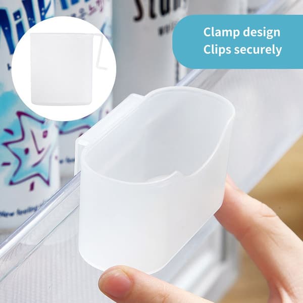 2 Storage Boxes Dustproof Adjustable Positions Anti-lost Sides Storage Spice Jars