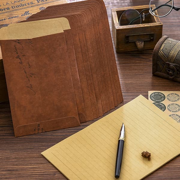 Gold Leaf for Writing, Artificial Parchment Paper that Enhances Your Wedding Invitations, Printing Materials
