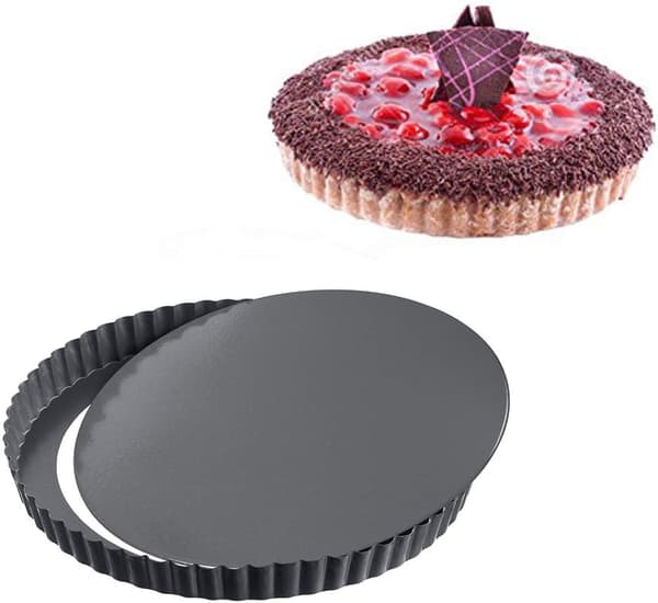 Pajform, non-stick med avtagbar botten kakbakform (22 cm)