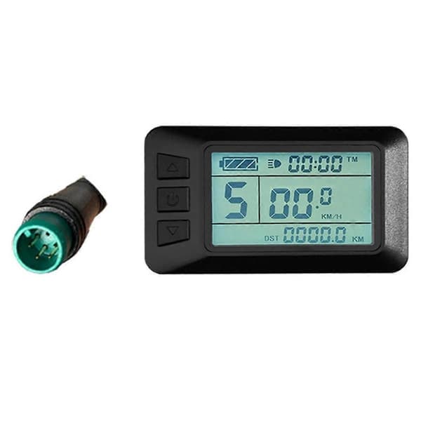Elektrisk Cykel Display KT LCD7U KTLCD7U LCD Display Computer med USB-interface Vandtæt Forbindelse