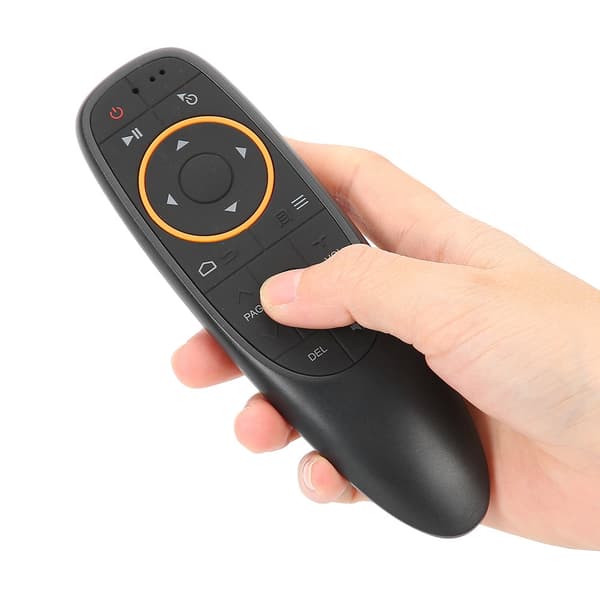 G10 Black Voice Remote Control 2.4G Air Mouse Mini Wireless Keyboard with Gyroscope