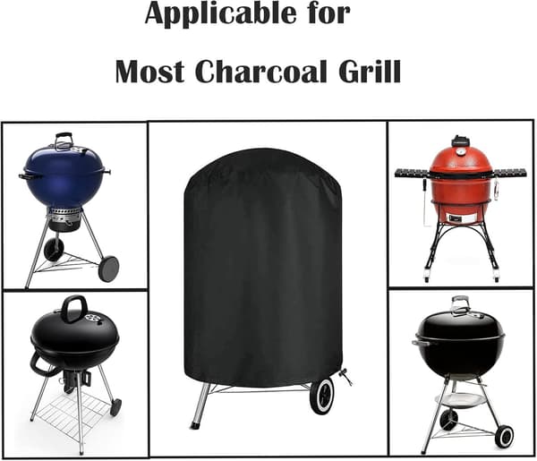 Yleiskäyttöinen grillisuoja, grillin suojaus, 70x70 cm, pyöreä grillisuoja, ulkogrillisuoja, pyöreä grilli