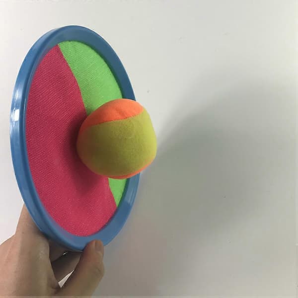 Klibbig sugkoppsboll, stickbollsleksak för barn, 10 st blandade färger