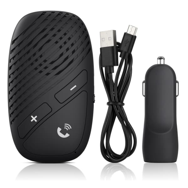 Bil Bluetooth håndfri højttalertelefon - Solskærm 5.0, understøtter fire sprog