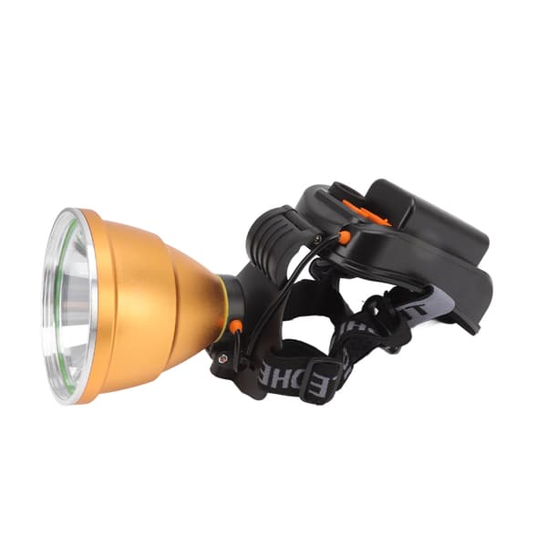 LED Headlamp 6600mAh Battery Durable Head-Mounted Lamp for Camping and Fishing