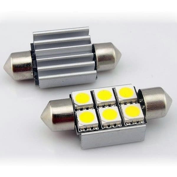 Hvit Høy Effekt 20w H4 Bil Cob Led Tåkelys Drl Lampe
