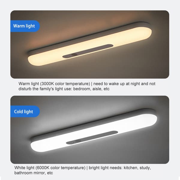 Portable Smart LED Lights, Motion Sensor Lights for Home, Office, Garage, Wireless Charging Station for Your Devices, Magnetic Fast Charging with