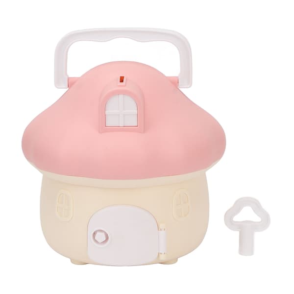 Sopphus Sparegris Plast Skrivebordsdekor Sopphus Penge Myntbank for Barn Rosa