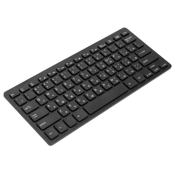 UltraThin Mini Durable Wired 78 Keys Mechanical Keyboard for PC Laptops (Russian)