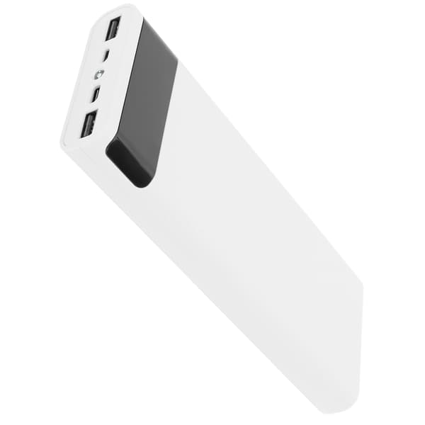 Lett 8 x 18650 Batterioppbevaringsboks DIY Bærbar Powerbank Jacking Tilbehør hvit