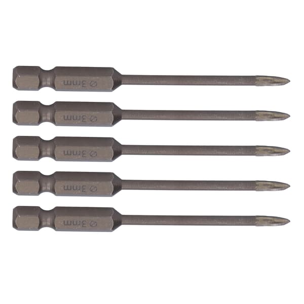5 Pieces Cross Drill Bit 1/4 Inch Hex Shank Tile Glass Ceramic Concrete Hole Opener Hard Alloy Tool 3mm