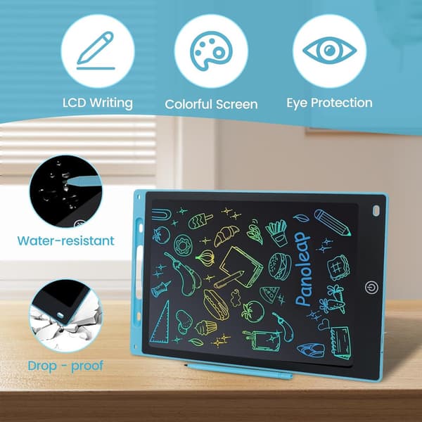 Digital tegneplade til børn - Praktisk LCD, 12\" tablet + pen