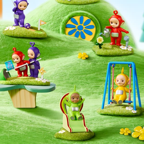 MINISO Teletubbies Magic Island Series Skrivebordsdekorasjon Figur Blind Box (Tilfeldig utvalg, 1 stk)[YJD] Magic Island Figurine Blind Box