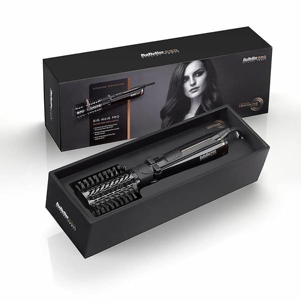 Babyliss Big Hair Pro Børste 50mm Roterende Titanium Expression Ion Shine Hårstyler