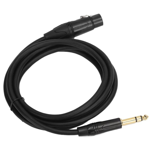 Balansert XLR hunn til 1/4-tommers Jack sammenkoblingskabel - 2m / 6.6ft