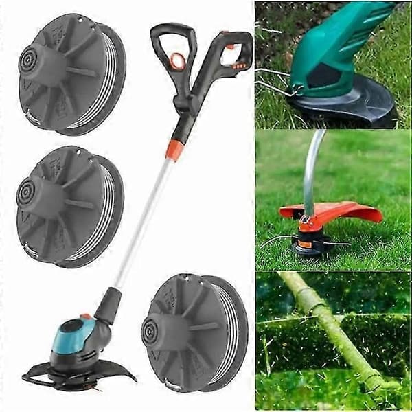 12 stk 5307-20 Erstatningsspoler Kompatible med GARDENA Gressklipper Trådspoler