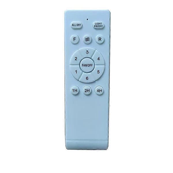Takvifte fjernkontroll: Universal viftefjernkontroll - 1/2/4 H Timer & Hastighetsregulator for innfelt taklampe