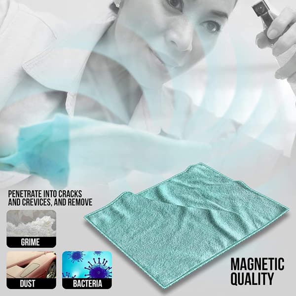 [3-pack] Mikrokuituiset puhdistusliinat autoille 40*40 cm Suppl