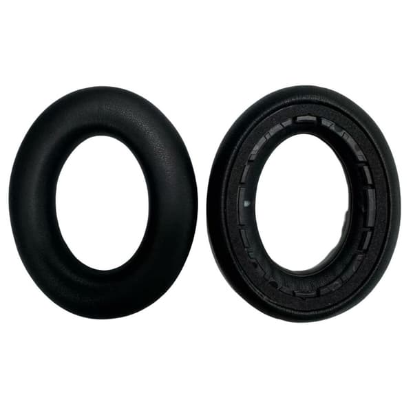 Replacement Ear Pads Compatible with Sennheiser ACCENTUM Plus & RIG 300 PRO, Protein Leather, Multiple Colors, 2 pcs Black