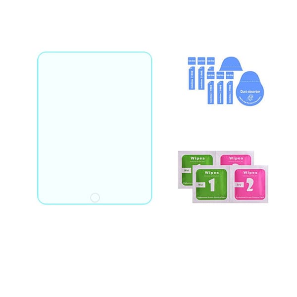 Crystal Clear Tempered Glass Screen Protector for iPad, 2-pack iPad 7/8/9 10.2inches