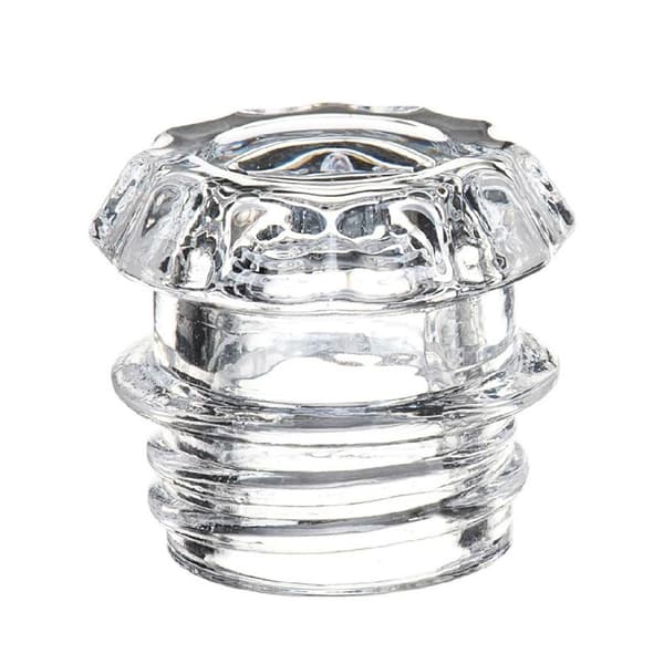 Transparent Glass Knob Top Replacement for Coffee Pot, Clear View Premium Glass Component with Oven Tempered Coffee Percolator Glass