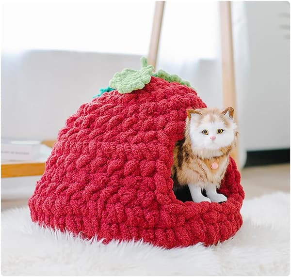[LCS] Thick Chunky Chenille Yarn for Handmade Blankets, Super Soft Large Jumbo Yarn Ed Ed