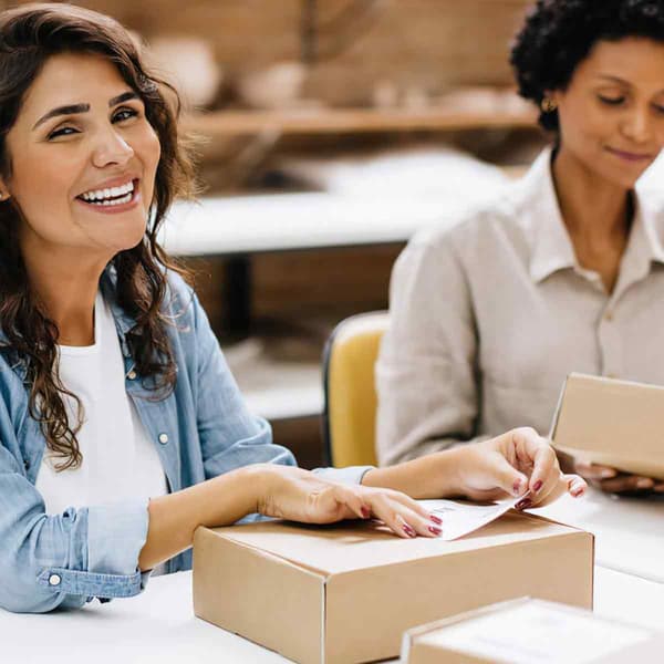 Lightweight Yet Sturdy Packaging Boxes, Easy-Assemble Corrugated Cardboard Boxes Without Glue or Tape, Flat Pack Stackable Carton
