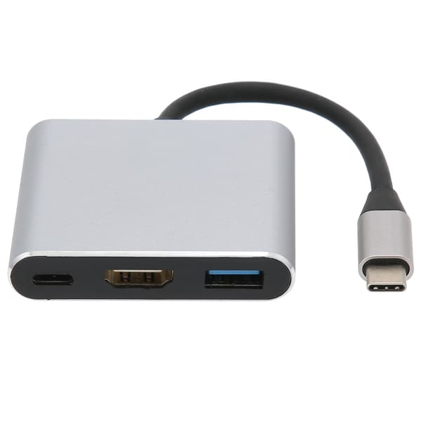 3 i 1 TypeC Dockingstation TypeC til HD Multimedia Interface USB 3.0/TypeC Adapter
