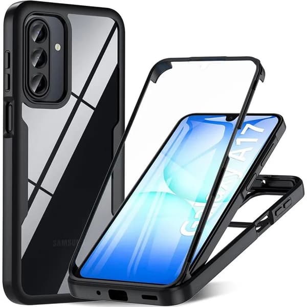 Stødsikkert etui til Samsung Galaxy A17 5G/4G - Sort[JUN] Sort Svart