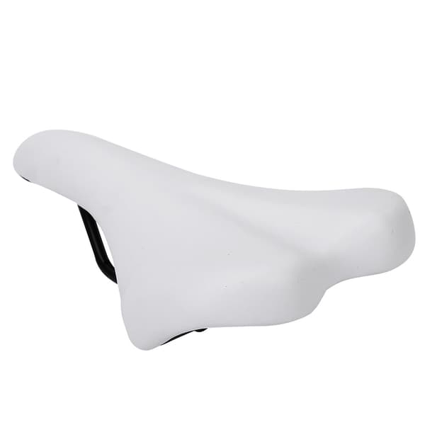 Comfortable Shockproof Saddle for Mountain Bike, White