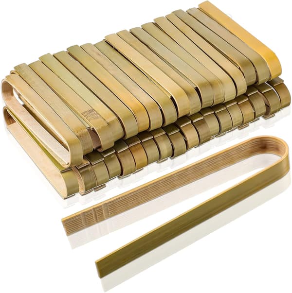 150 stk. mini engangs bambustang