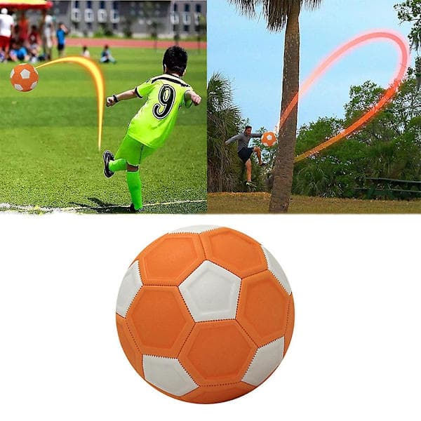 Kurvfotboll perfekt för barn, utomhusmatch eller inomhuslek