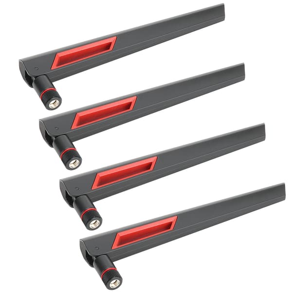 4pcs High Gain WiFi Antenna for RT-AC68U, EX6200, AC15, AC3200, AC66U