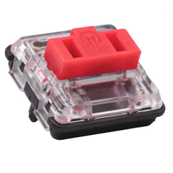 70 pcs Kailh Low Profile Choc Switch 1350 RGB Compatible with Keyboard Red Red