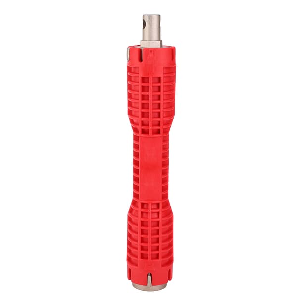 Faucet Wrench Multifunctional Red Double Head Household Bathroom Installation Tool 1/4in 3/8in 1/2in 3/4in