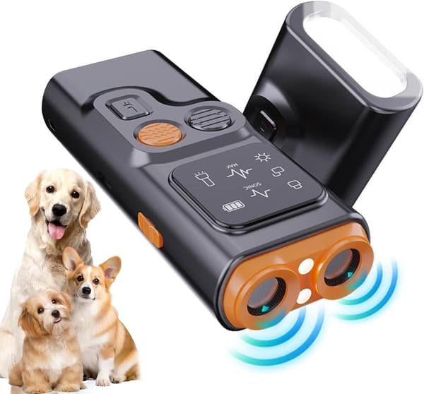 Ultrasonic Anti-Bark Dog – Bark Control with HD Screen and LED Light