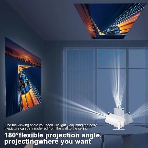 Projector 4K Android 11 Dual Wifi6 200 Bt5.0 1080p 1280*720p
