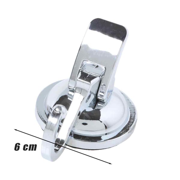 Suction Cup Hook for Glass Surfaces, No Drilling Required, Heavy-Duty Wall-Mounted Hanger with Strong Suction, Reusable Waterproof Suction Hooks