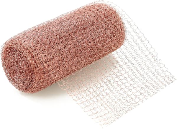 Snail-Proof Copper Mesh - 127mm x 6m - 100% Copper Wire, Copper Tape Snail-Proof, Prevents Rats, Snails