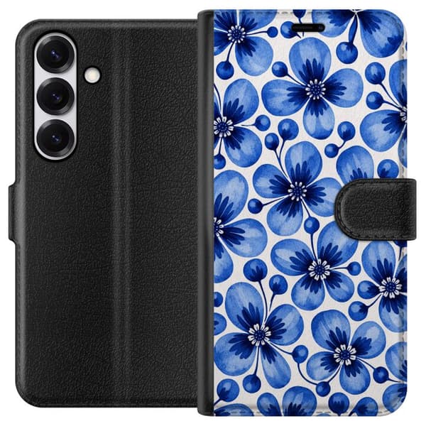 Compatible Wallet Case for Samsung Galaxy S26 Blue Friendship