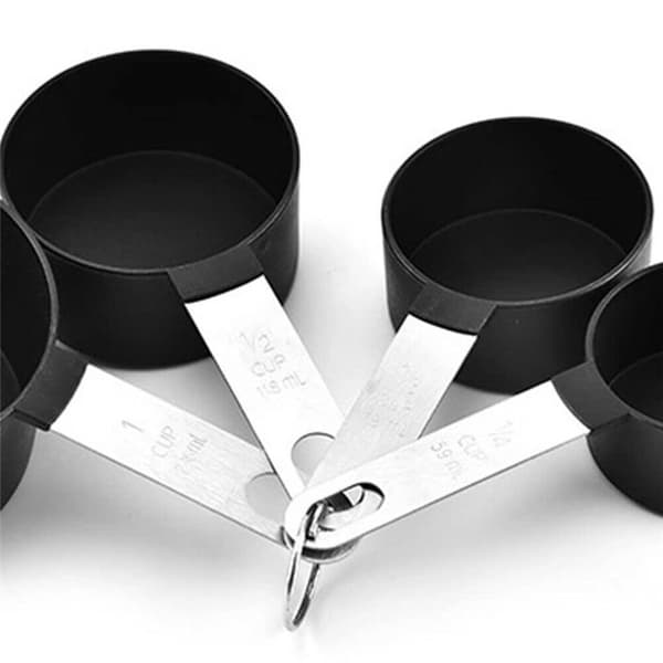 Innovative Measuring Cup and Spoon Set, Non-Toxic and Rust-Resistant Essential Kitchen Tools, Stackable Measuring Cups and Spoons