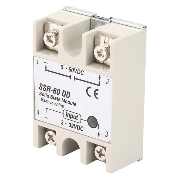 DCDC Solid State Relay SSR60DD 60A 332VDC to 5200VDC SSR