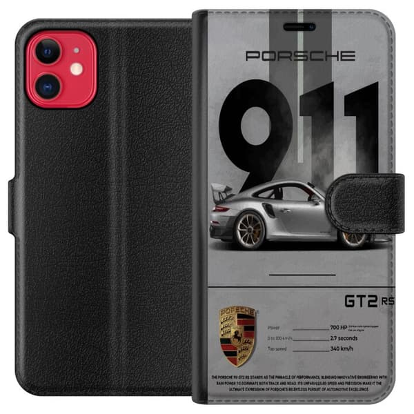 Compatible Wallet Case for Apple iPhone 11 Porsche 911
