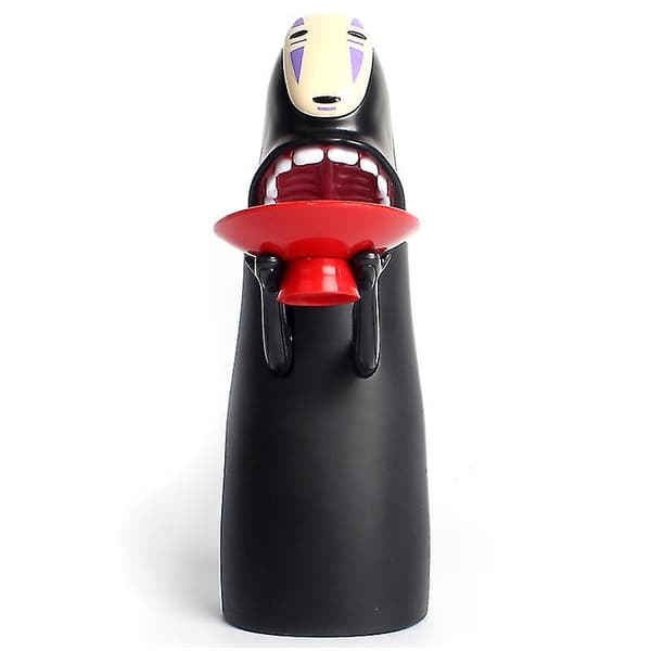 Spirited Away No-Face Man Spargris Kaonashi Sväljer Pengar Leksak Automatisk Ät