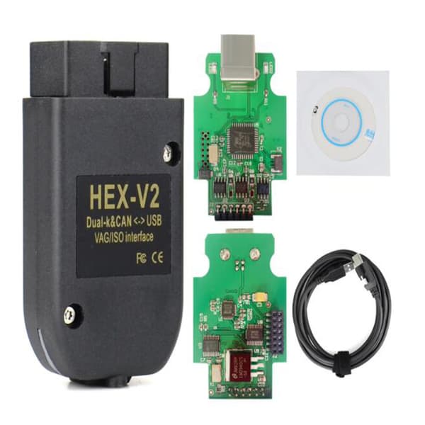 HEX V2 VCDS USB Diagnostisk Grensesnitt
