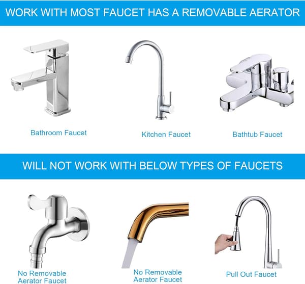 Håndholdt brusesæt til håndvask, badeværelseshane håndholdt brusehoved håndvask med 3 spraytilstande til hårvask badeværelse vaskerum vask