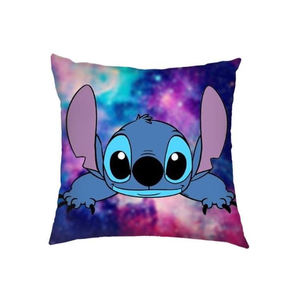 Lilo & Stitch 3D Pudebetræk Dekorativ Pude Hjemmesofa Sengepynt Gave 45*45CM #1