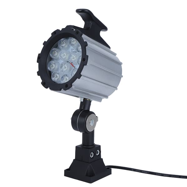 12W 24V Waterproof CNC Machine 12 LED Work Light Short Arm Lighting for Industrial Tools