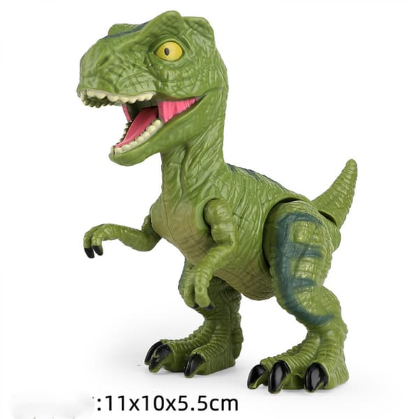 Hatching Egg Dinosaur Toy, Dinosaur Egg That Hatches with Realistic Dinosaur Action Figure, Sound and LED Light Effect